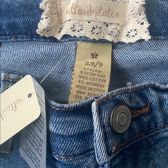 NWT Altar’d State Jeans Womens Galveston Flare Medium Wash High Rise size 29/9 - Picture 5 of 10
